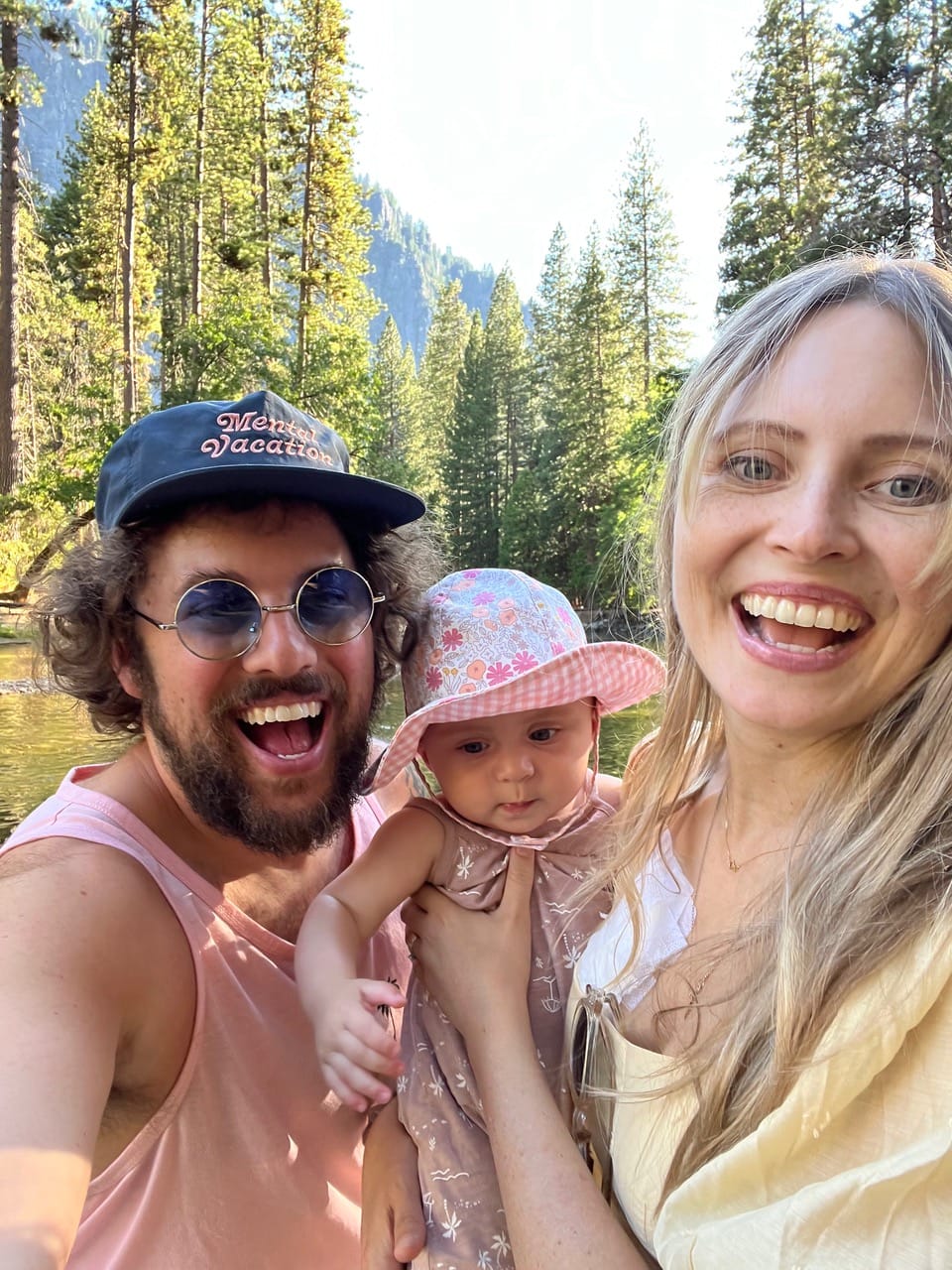 Dustbowl Revival Z. Lupetin family portrait against a natural background