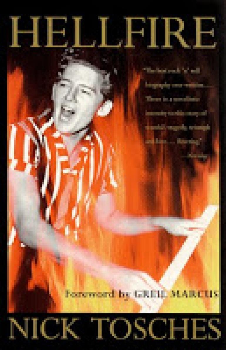 Review of Nick Tosches: Jerry Lee's Dionysian HELLFIRE and the Raunchy History of COUNTRY