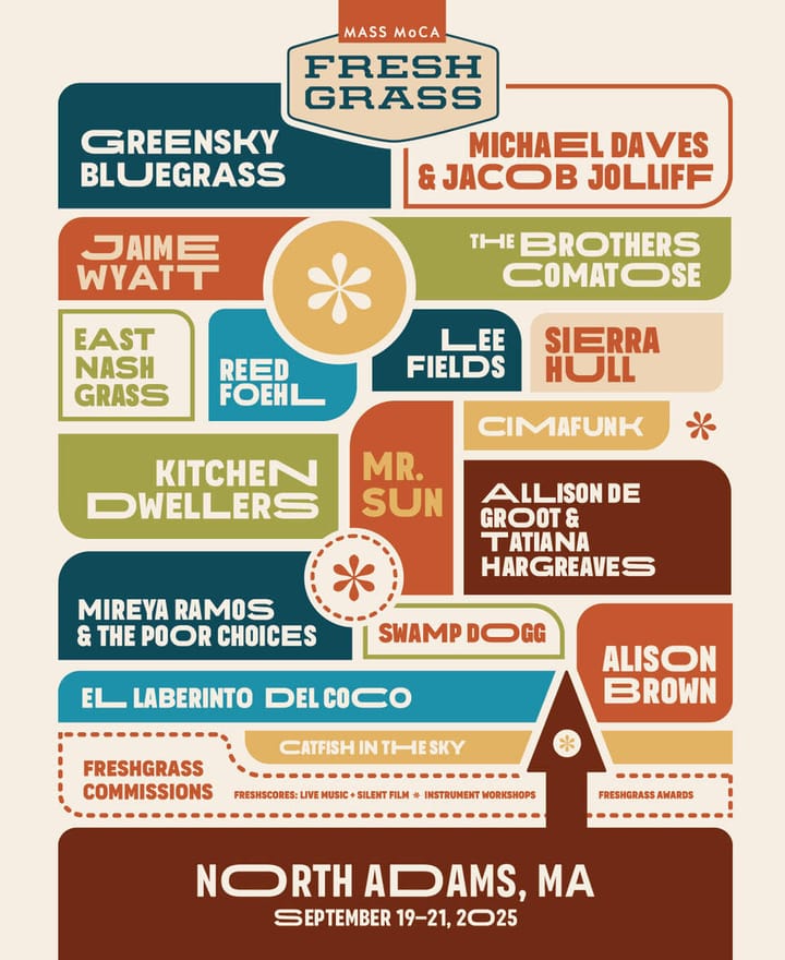 BONUS TRACKS: FreshGrass | North Adams Announces Lineup for 2025 and More Roots Music News